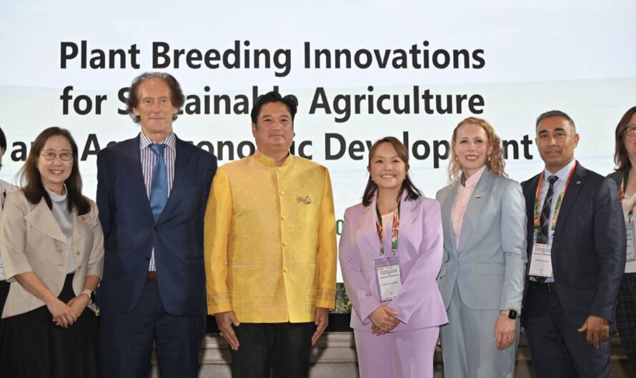 กรมวิชาการเกษตร ร่วมกับ USDA และภาคีเครือข่ายประชุมเชิงปฏิบัติการ “Plant Breeding Innovation for sustainable Agriculture and Agro-economic Developments”ต่อยอดการเยือนสหรัฐอเมริกาผลักดันเทคโนโลยีการปรับแต่งจีโนม (GEd) สร้างการรับรู้ให้ผู้มีส่วนเกี่ยวข้องทุกภาคส่วน ให้เข้าใจถึงนวัตกรรมและเทคโนโลยีใหม่ที่กำลังจะเกิดขึ้นในประเทศ