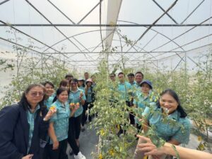 ติดตามงานโครงการพัฒนาที่ดินของมูลนิธิชัยพัฒนาบ้านเกริ่นกระถิน