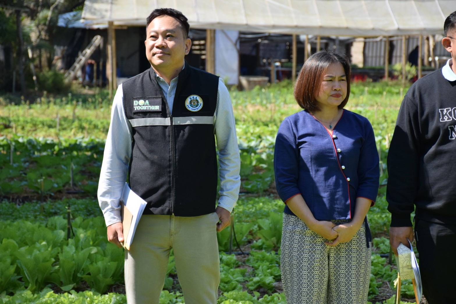 ตรวจคัดเลือกเกษตรกรดีเด่นแห่งชาติ ประจำปีงบประมาณ 2568 สาขาเกษตรอินทรีย์ของ สวพ. 1 จังหวัดลำปาง