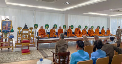 กรมวิชาการเกษตรร่วมพิธีเจริญพระพุทธมนต์ ถวายเป็นพระราชกุศลแด่ สมเด็จพระนางเจ้าสิริกิติ์ ฯ พระบรทราชินีนาถ พระบรมราชชนนีพันปีหลวง ณ  อาคารเฉลิมพระเกียรติ 72 พรรษา สมเด็จพระนางเจ้าสิริกิติ์ ฯ แขวงจตุจักร เขตจตุจักร กรุงเทพมหานคร