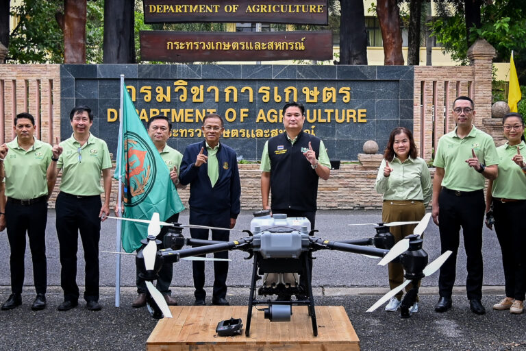 กรมวิชาการเกษตร ร่วมสนับสนุน กระทรวงเกษตรฯ ส่งโดรนเกษตรช่วยผู้ประสบภัยน้ำท่วมเชียงราย พร้อมปล่อยคาราวานเคลื่อนที่ร่วมแบ่งปันน้ำใจ สู้ภัยน้ำท่วม